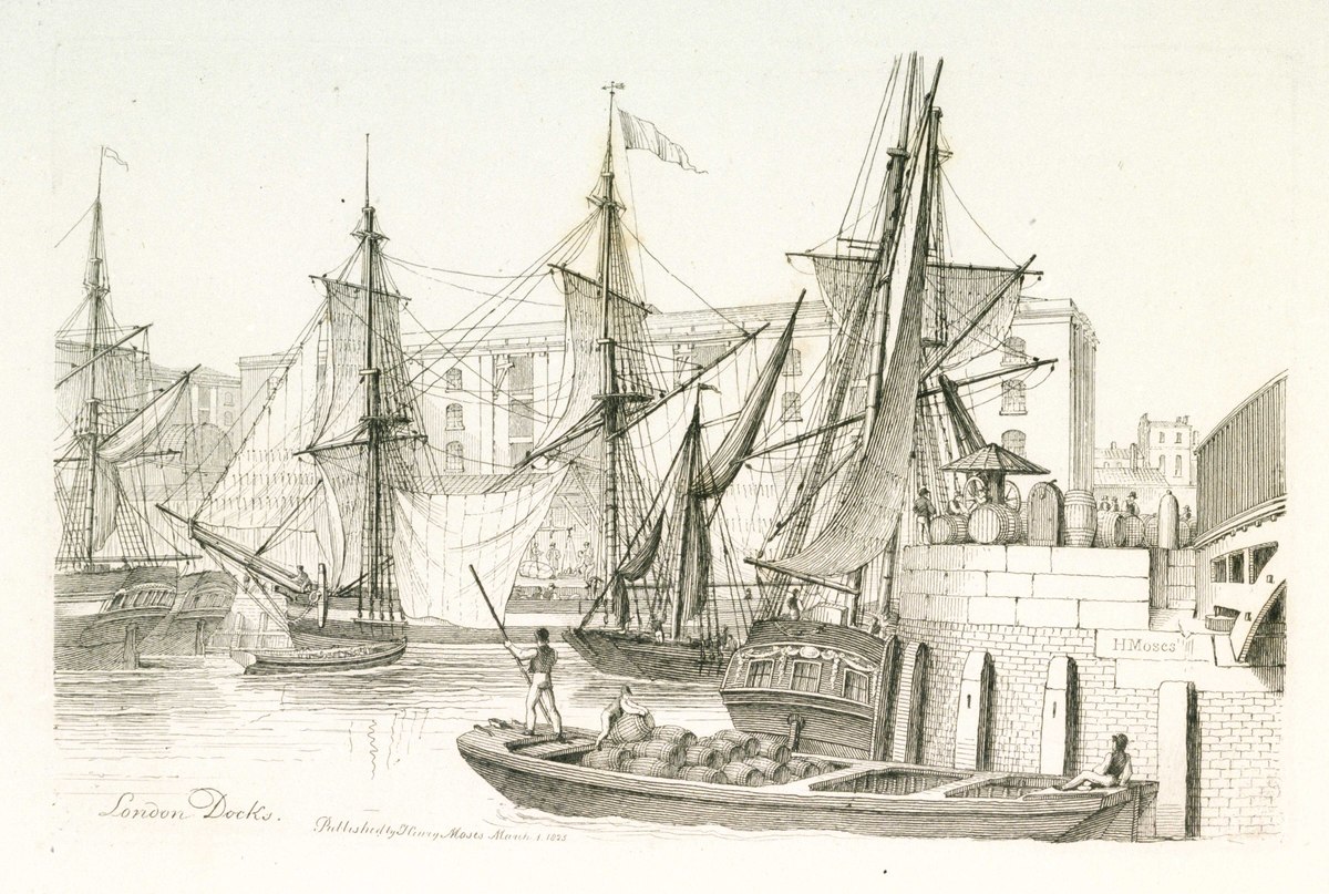 A Portrait Of Old Wapping Russellcroft